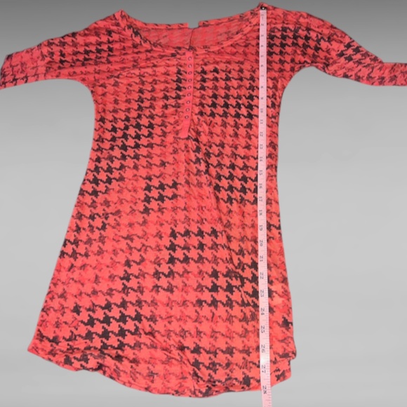 Free People Small Orange Long Sleeve Shirt - Picture 6 of 6